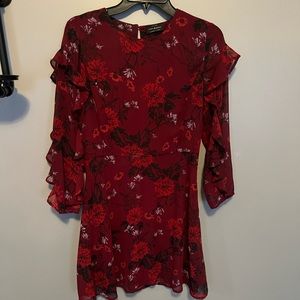 Lucky Brand floral mini dress